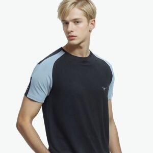 Downtown  Tees Men's T-Shirt-Black Blue