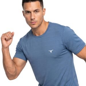 AirmanArmor - Mens T-Shirt - GreyBlue
